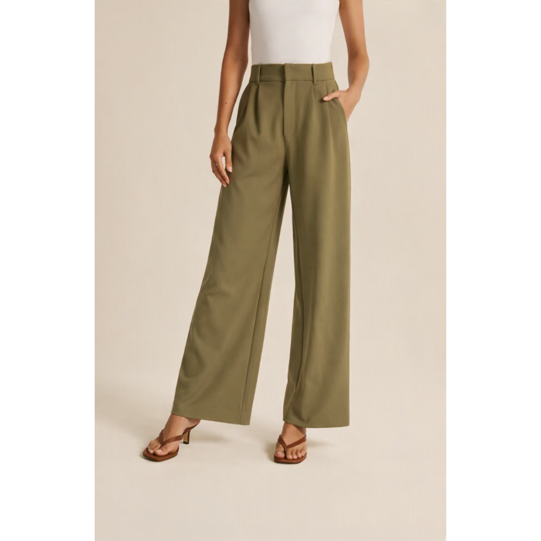 Lehmora | Die bequeme Damenhose mit hoher Taille