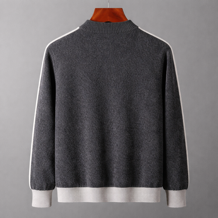 Herren Strickjacke mit Reißverschluss