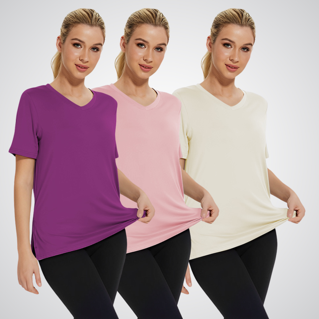 SELENA™ – Lässiges Loose-Fit-T-Shirt (3er-Pack)
