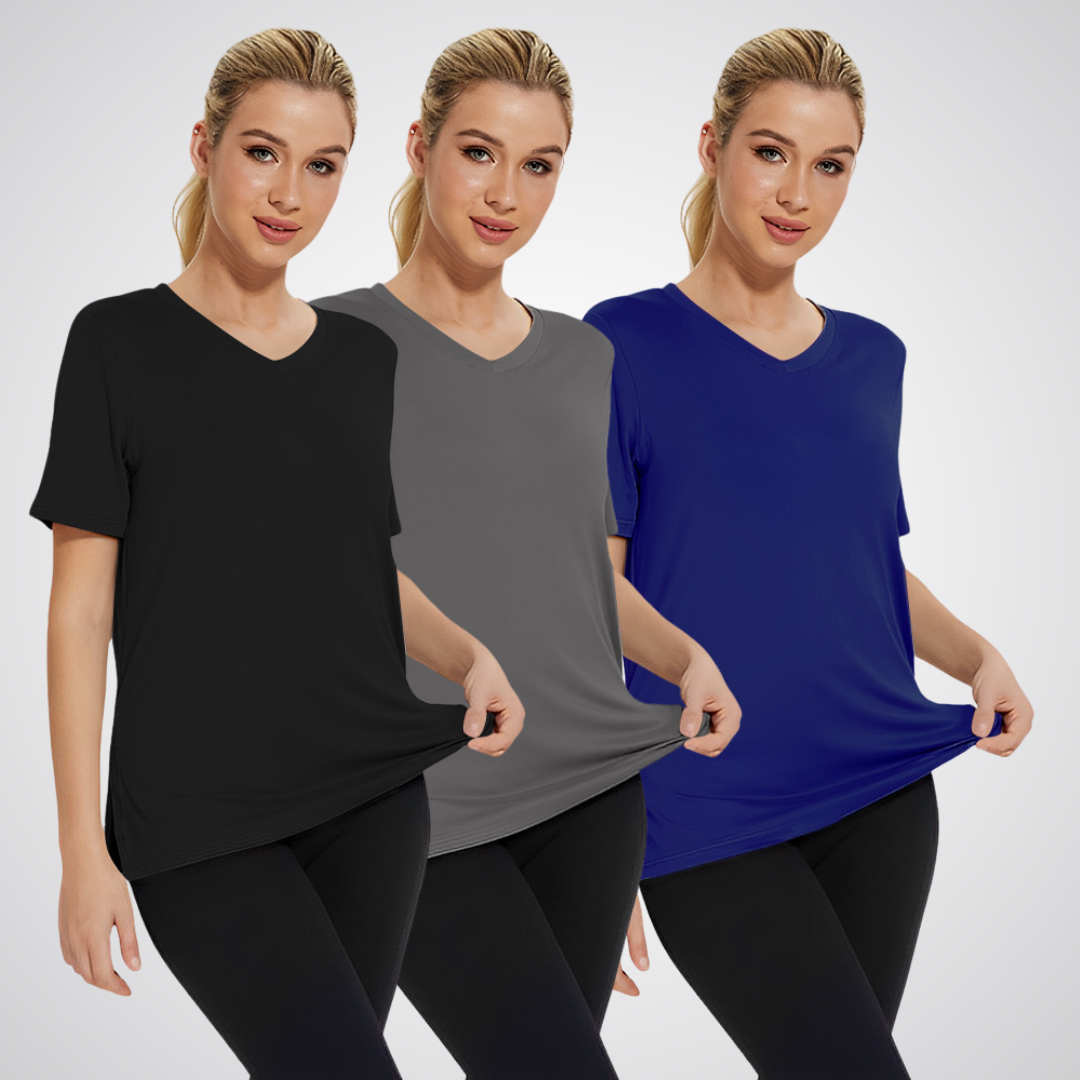 SELENA™ – Lässiges Loose-Fit-T-Shirt (3er-Pack)