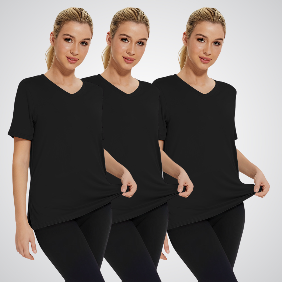 SELENA™ – Lässiges Loose-Fit-T-Shirt (3er-Pack)