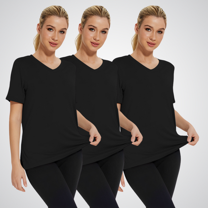 SELENA™ – Lässiges Loose-Fit-T-Shirt (3er-Pack)