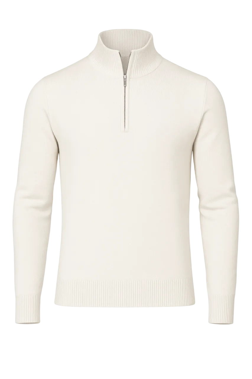 The Windsor Half-Zip Herrenpullover