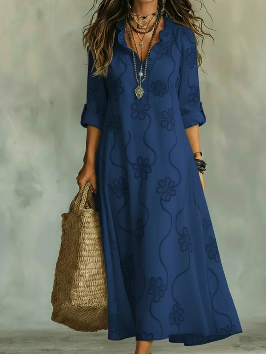 Sienna™ | Bauchkaschierendes Blumen-Sommerkleid