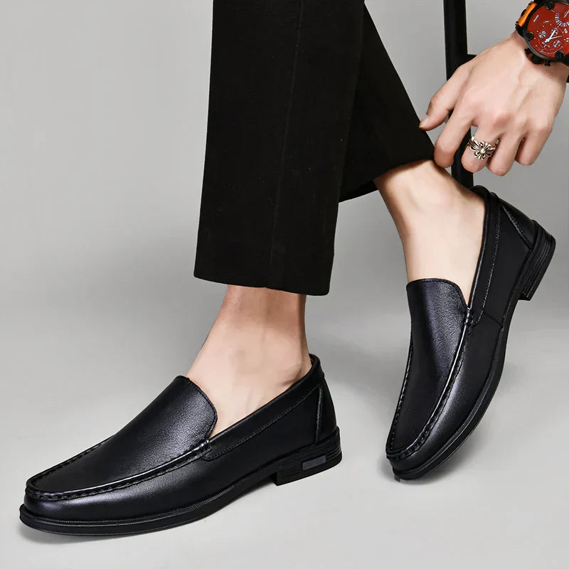 Avabloomly | Premium Lederhalbschuhe für Herren