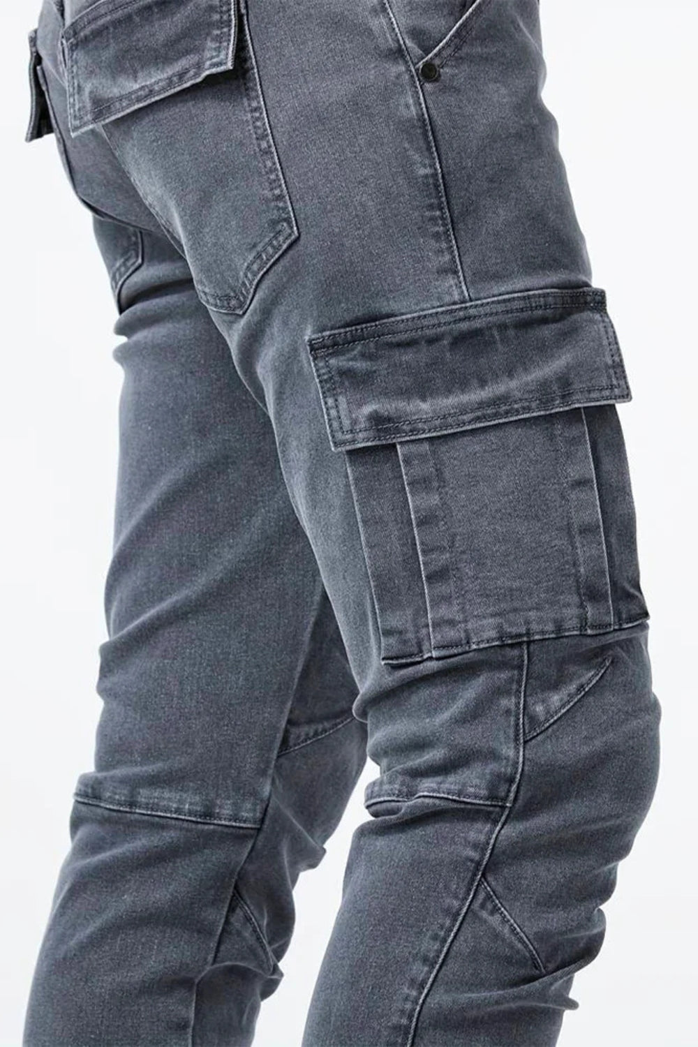 Elastische Cargo Jeans für Herren