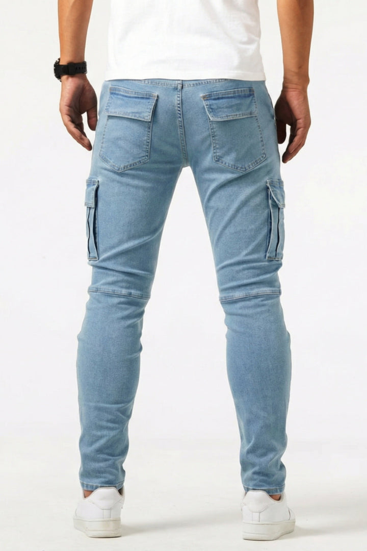 Elastische Cargo Jeans für Herren