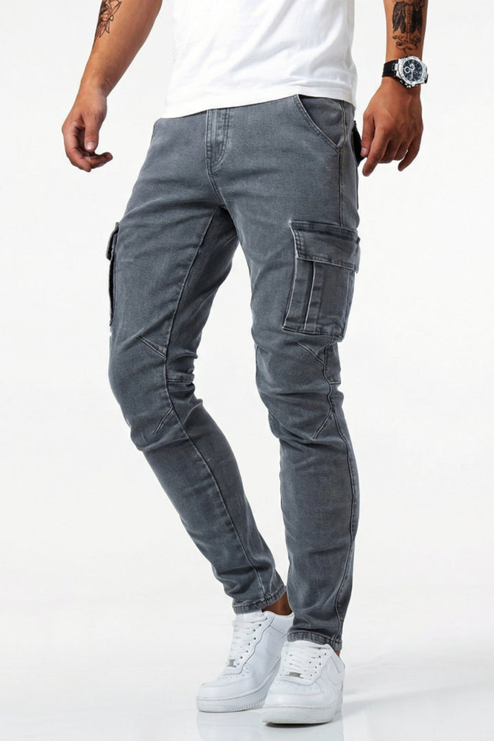 Elastische Cargo Jeans für Herren