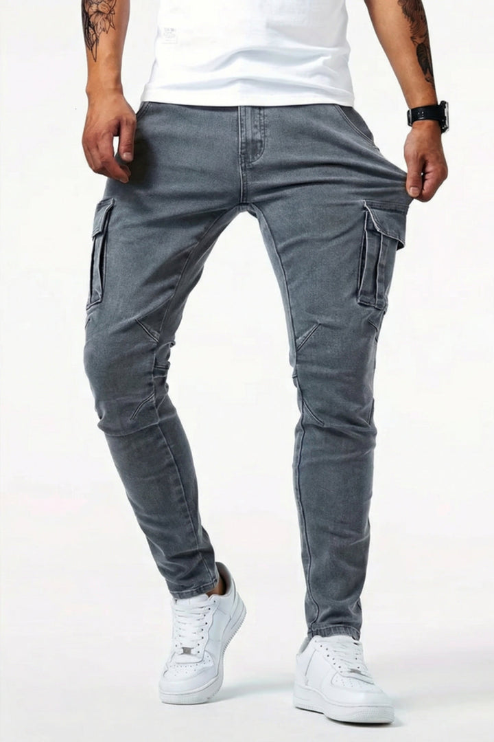 Elastische Cargo Jeans für Herren