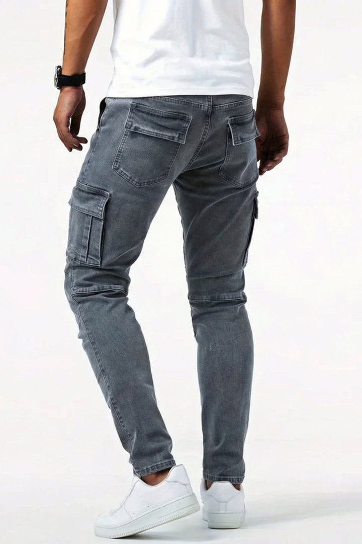Elastische Cargo Jeans für Herren