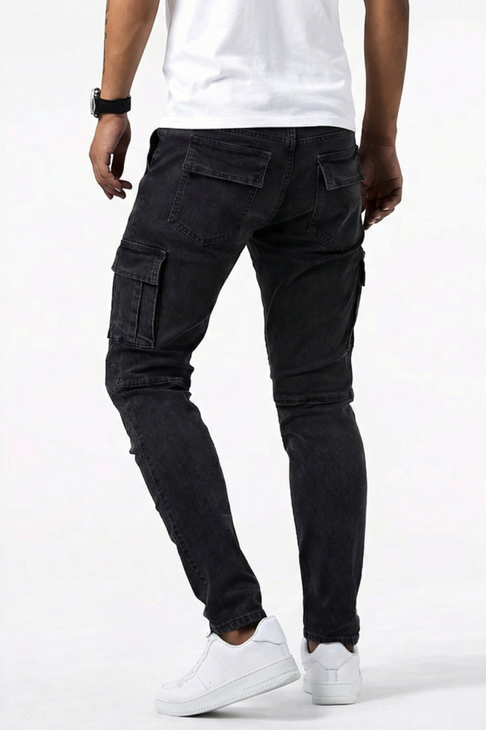 Elastische Cargo Jeans für Herren