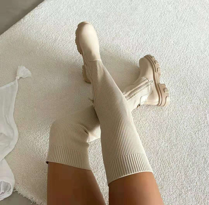 MADDIE | Overknee Stretch-Stiefel