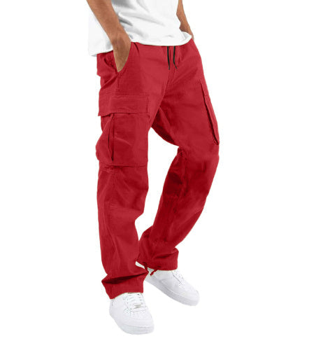 Herren Cargo-Hose mit weitem Schnitt – Freizeit & Utility-Hose